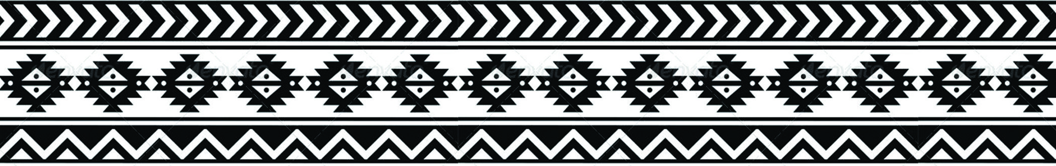 #AW624 7" White Aztec thumbnail